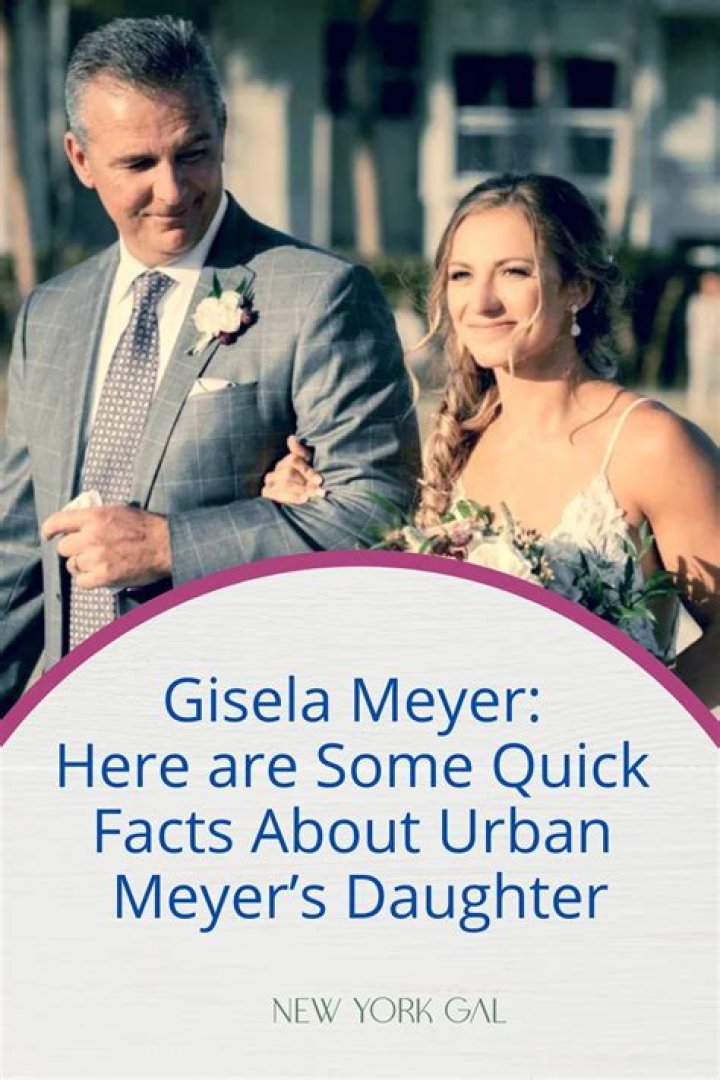 Gisela Meyer Biography- The daughter of Urban Meyer